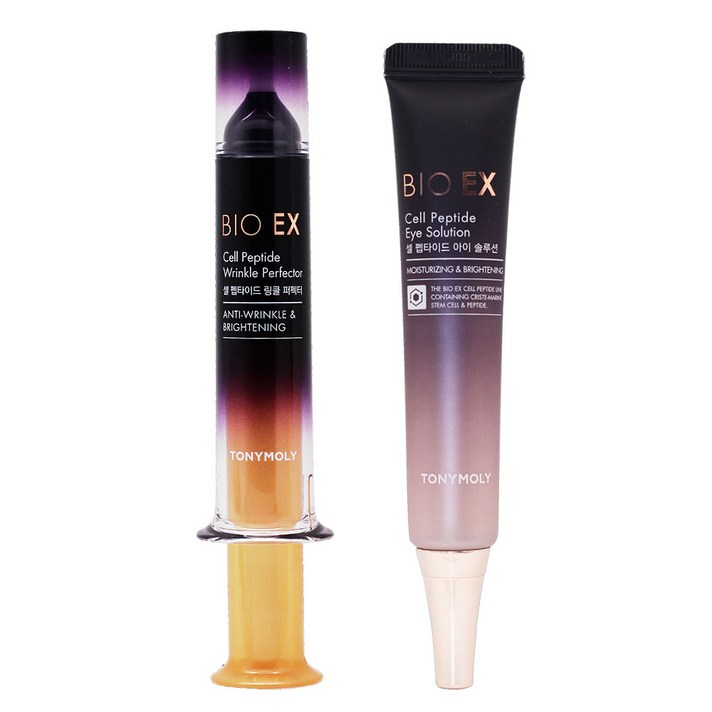토니모리 바이오이엑스 셀 펩타이드 링클 퍼펙터 15ml + 아이크림 30ml, 1세트