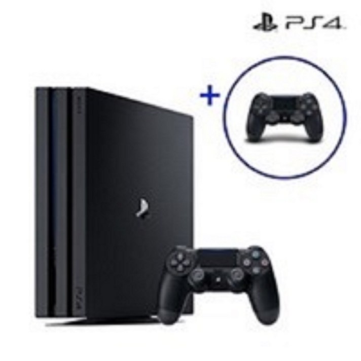 소니 PS4 프로 플스4 PRO 7218 1테라 블랙 신형 -듀얼쇼크추가2인셋 밀봉 새제품