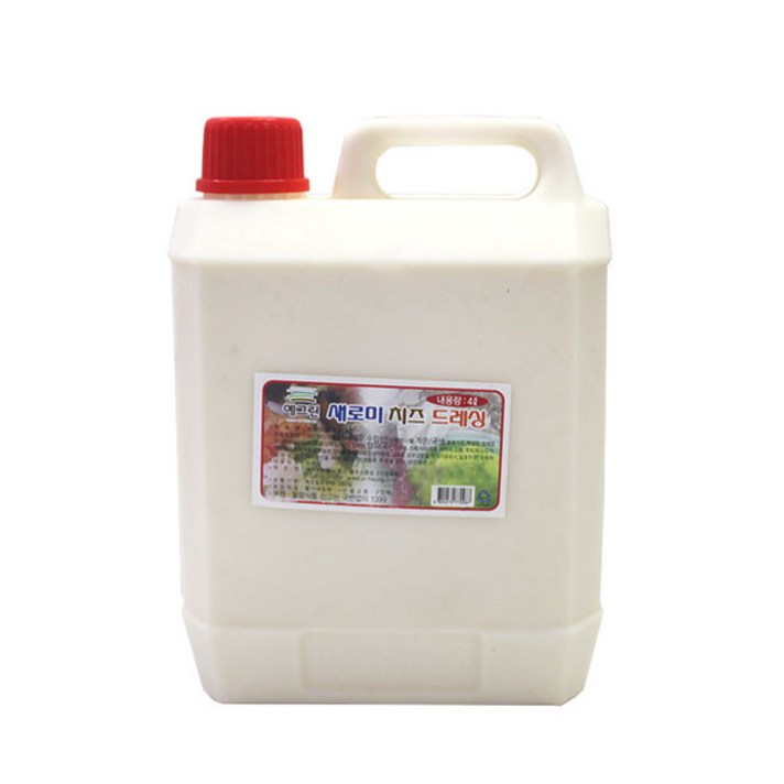 (냉장)새로미 치즈드레싱 4L, 1개[출고]_go, 이상품[선택]_ws