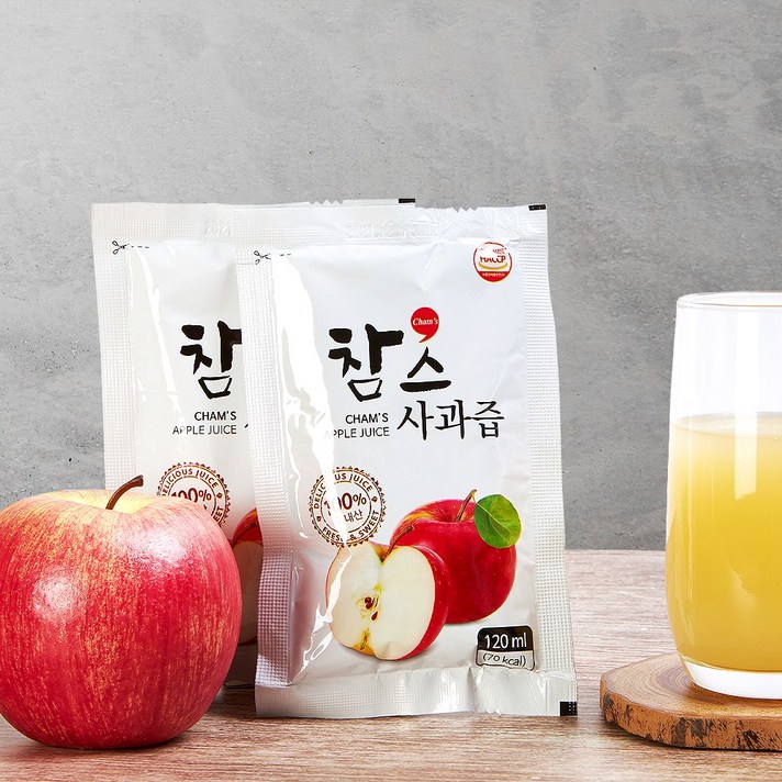 (옛뜰애) 문경 참스 생사과즙 120ml x 100팩, 120ml x 50팩
