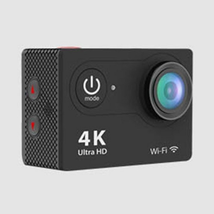 H12 와이파이 액션 카메라 4k 스포츠 카메라 수중 카메라 방수 풀 hd 조타 장치 사이클링 다이빙 야외 카메라 용 캠, 검은색 HDMI 출력 없음, CN, 32G TF 카드로