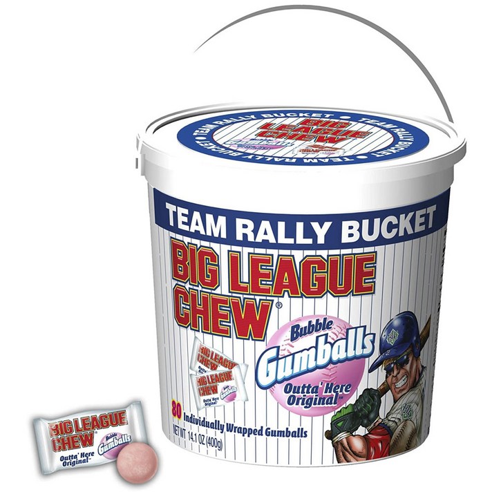 빅리그츄 버블 검볼 아우타 히어 오리지널 80개입, 1개, 400g