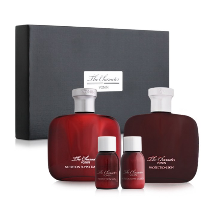 보닌 남성용 더 캐릭터 기초 2종(스킨 140ml 에멀전 140ml)