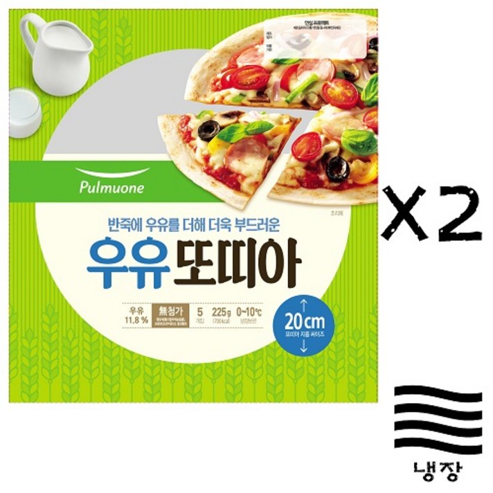 풀무원 부드러운 우유또띠아(225g) (225g)X2개, 2개, 225g
