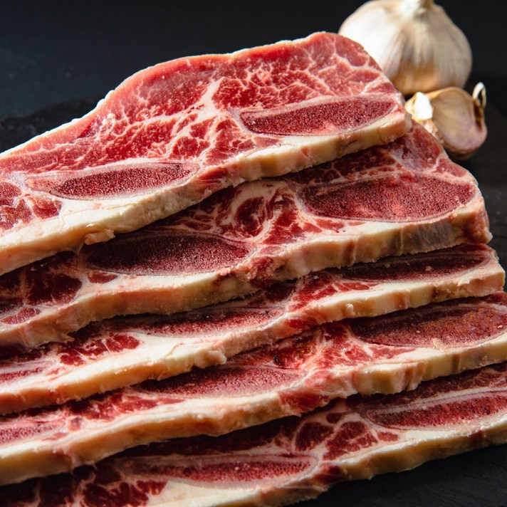  (당일출고)호주산 기름제거 LA갈비, 1kg, 1개 