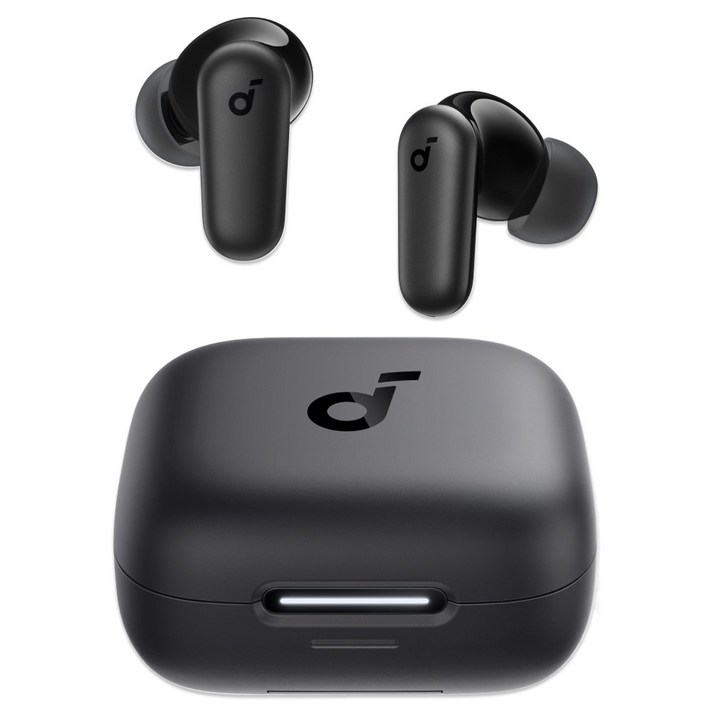 앤커 사운드코어 P30i 노이즈캔슬링 블루투스이어폰, 블랙, A3959