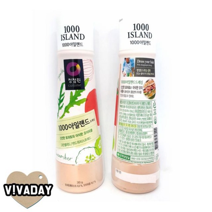 MY 청정원 드레싱소스, 1000아일랜드드레싱