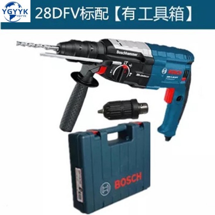 
                                                        충격 충전식 고출력 파쇄기 보쉬 전기해머 GBH2-28D/DFV 전기충격 드릴, AN
                                                    