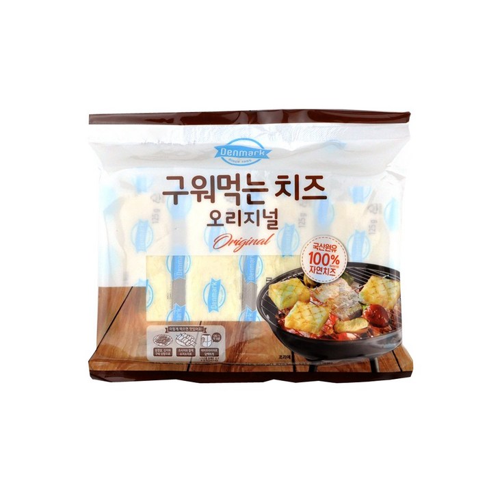 동원 덴마크 구워먹는 치즈, 125g, 4개