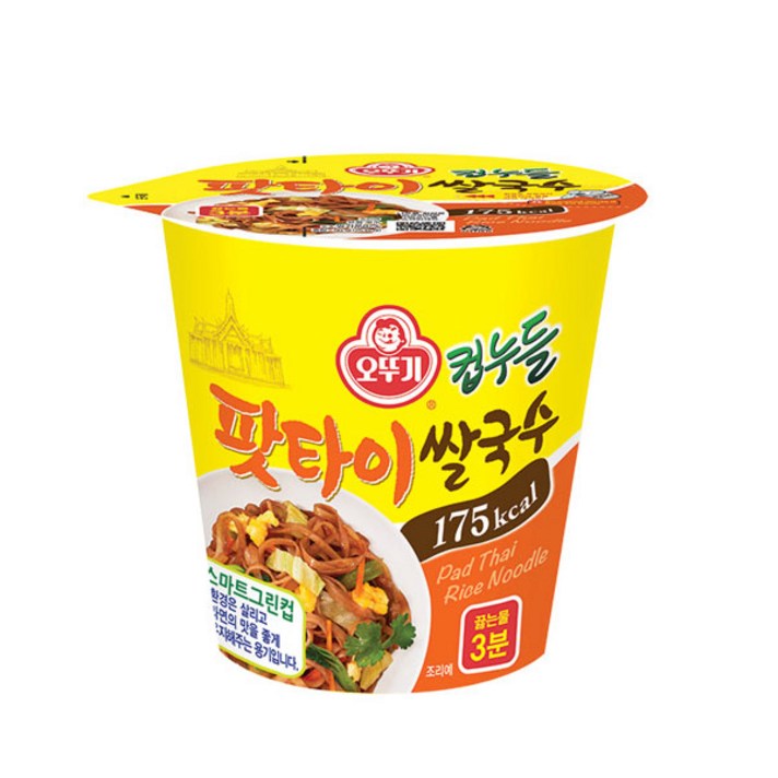오뚜기 컵누들 팟타이 쌀국수 50g, 15개