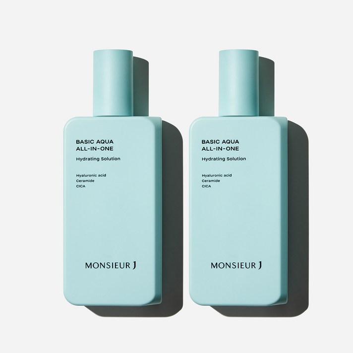 공식 판매처 베이직 아쿠아 올인원 단품 수분진정 남자 화장품, 200ml, 2개 공식 판매처 베이직 아쿠아 올인원 단품 수분진정 남자 화장품, 200ml, 2개