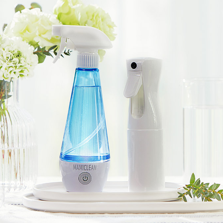 딩동펫 마미클린 전해수기 본품 + 휴대용 분사기, 혼합색상