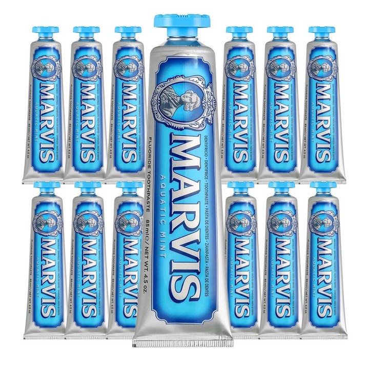 마비스 아쿠아 민트 치약 85ml 12개