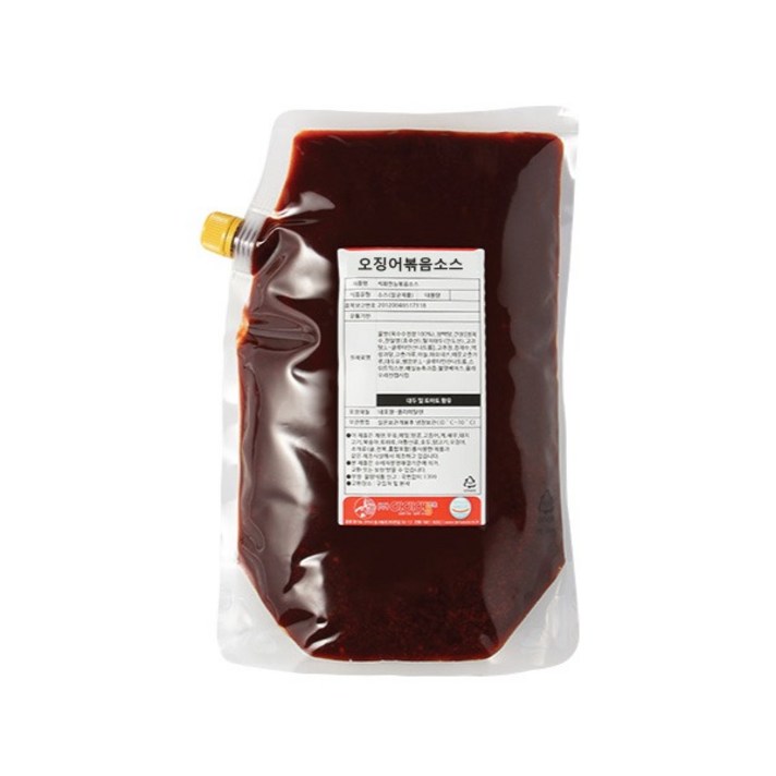 오징어볶음소스-2kg (한식요리가 쉬워진다)-전문점용