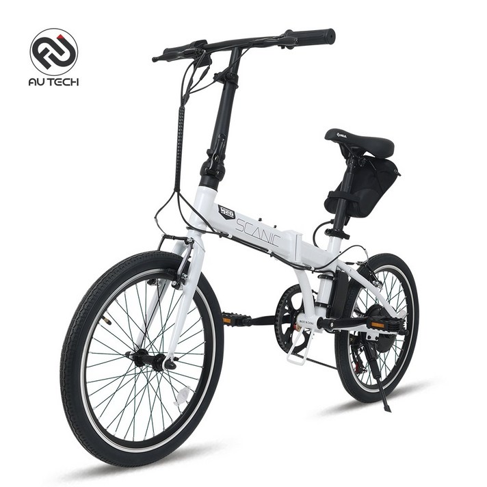 AU테크 스카닉 M20 미니벨로 전기자전거 24V 5Ah 택배배송