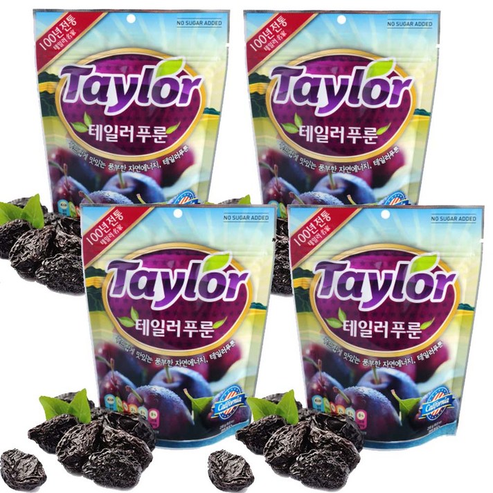 테일러 푸룬 건자두 250g X 4개