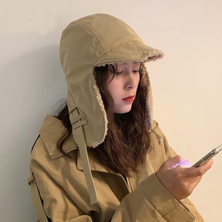 패션 방한 트래퍼햇 귀도리모자 군밤모자