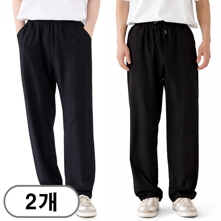 차쿠 11 남성 여름 아이스 스판바지 슬랙스 팬츠 바지 일자핏 쿨 출근 작업바지 빅사이즈