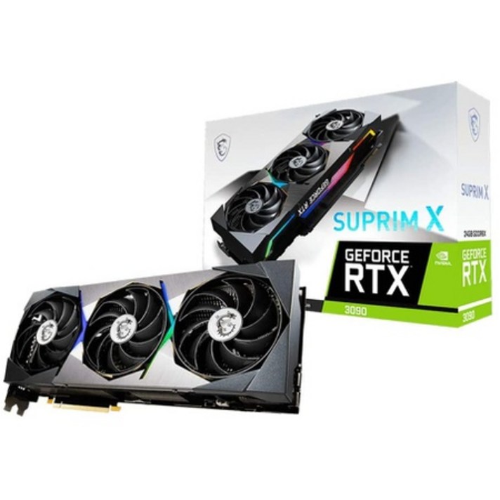 MSI 지포스 RTX 3090 슈프림 X 그래픽카드