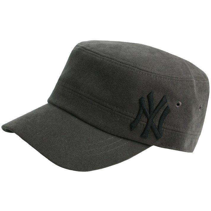 A326 NY 로고 심플 디자인 군모 모자