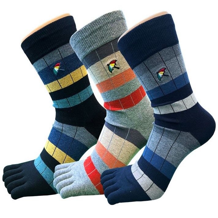 아놀드파마 중목 AP5121발가락양말 5족