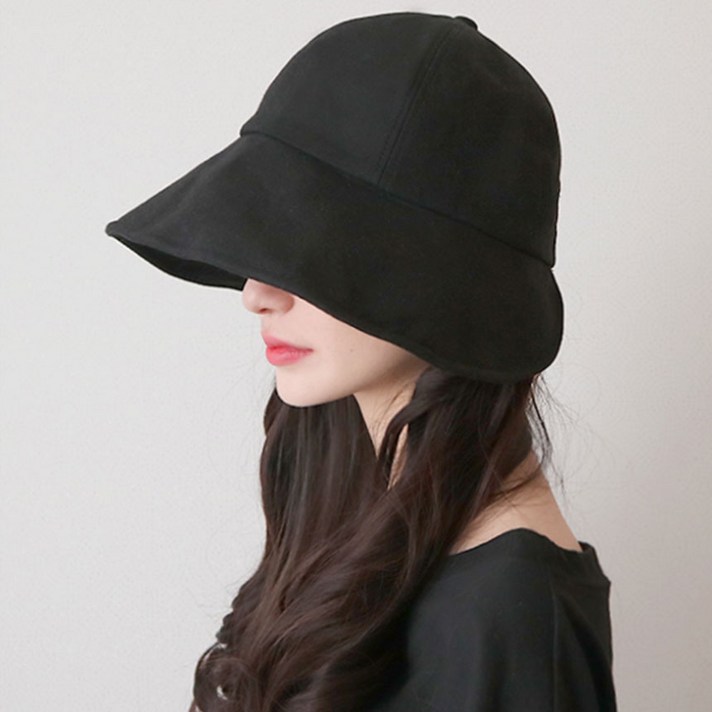 이코마켓 자외선 햇빛차단 린넨 여성 여름 썬캡 모자 벨크로 버킷햇 여성여름모자 햇빛가리개