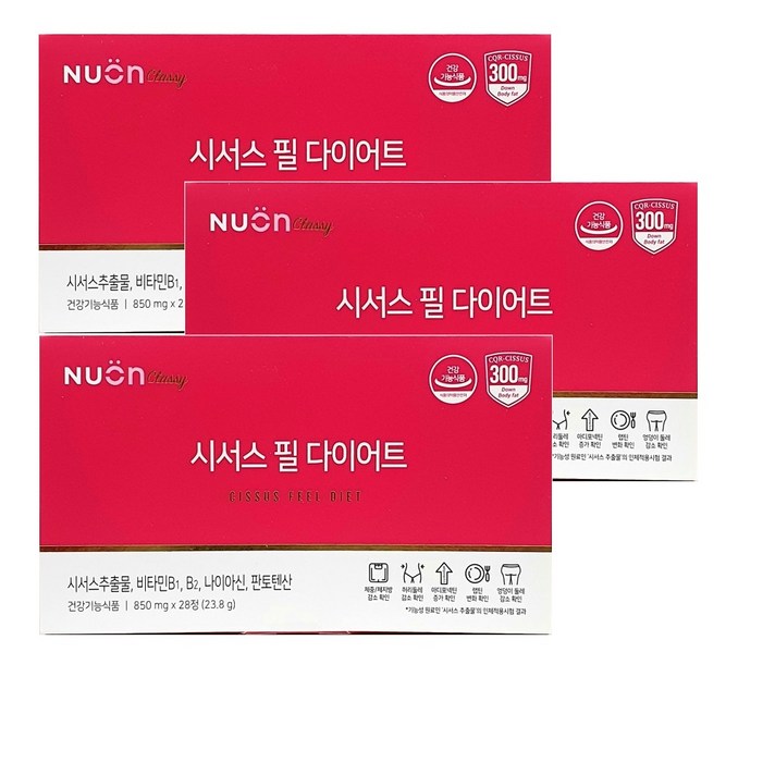 뉴온 이나영 시서스 필 다이어트 12주분 84정 분말 가루 농축 홈쇼핑, 850mg