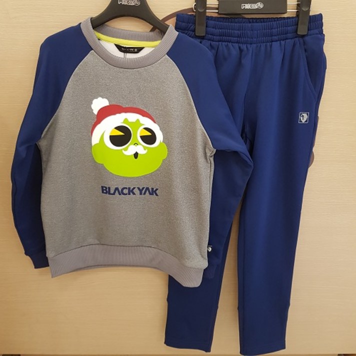 [NC픽스키즈순천] *아동 블랙야크키즈* 따뜻한 기모 상하복 세트!!~교복될지도 몰라요 _신비아파트 아트세트SB