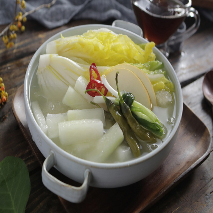 무명김치 전라도 동치미 2KG 겨울동치미