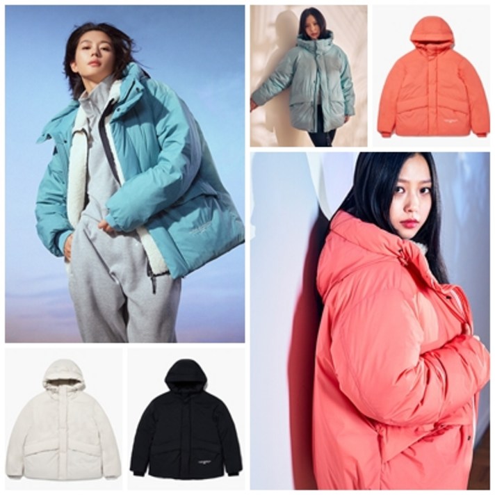 네파 공용 TV속 CF 화제의 드라마 지리산 전지현 패딩 에어그램 후디 다운 7HF2071__GS