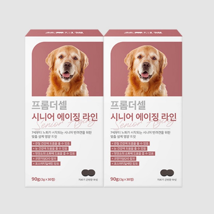 프롬더셀 강아지 노견 영양제 관절 피부 피모 눈건강 백내장 치매 항산화제 30정, 30정, 종합영양제, 2개 프롬더셀 강아지 노견 영양제 관절 피부 피모 눈건강 백내장 치매 항산화제 30정, 30정, 종합영양제, 2개