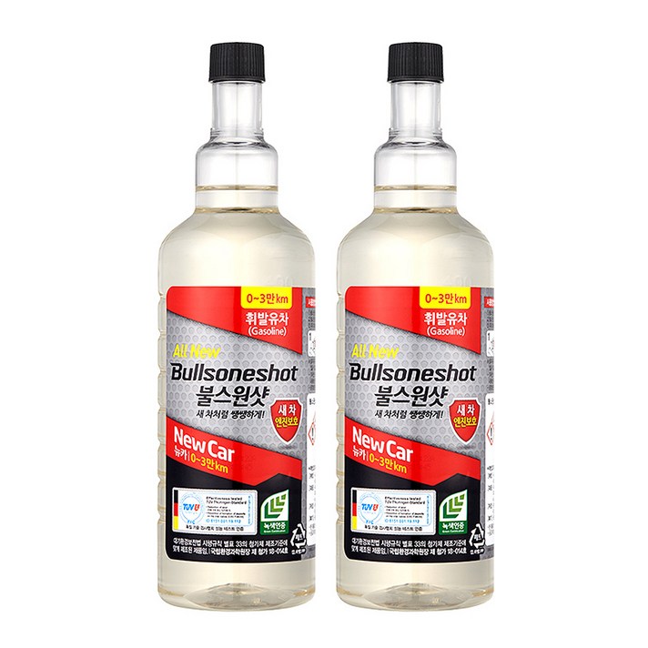 불스원 불스원샷 뉴카 휘발유 2개 연료첨가제, 500ml