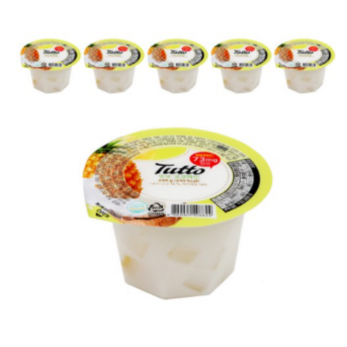 뚜또 코코파인 젤리, 230g, 6개
