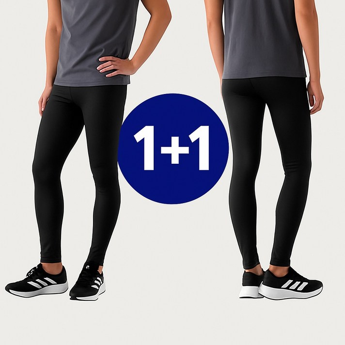 윈트리온 남성 스포츠  레깅스 9부 2개