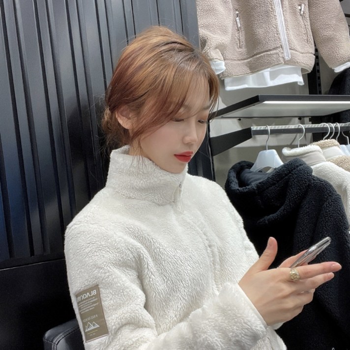 [블랙야크] B야크플러피자켓 남여공용 플리스 후리스 보온 내피 캐쥬얼 일상 집업