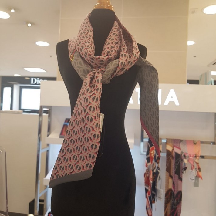 [루이까또즈]트윌리 스카프 켈리 SA-2WSM362 실크