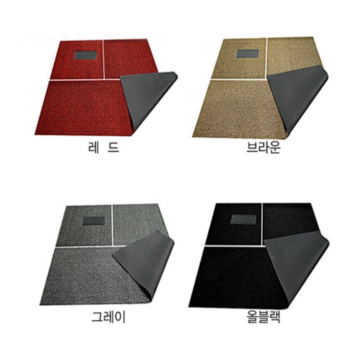 스마트킹카 잘라쓰는 DIY코일매트 차바닥 자동차 카 카매트, DIY코일매트/블랙