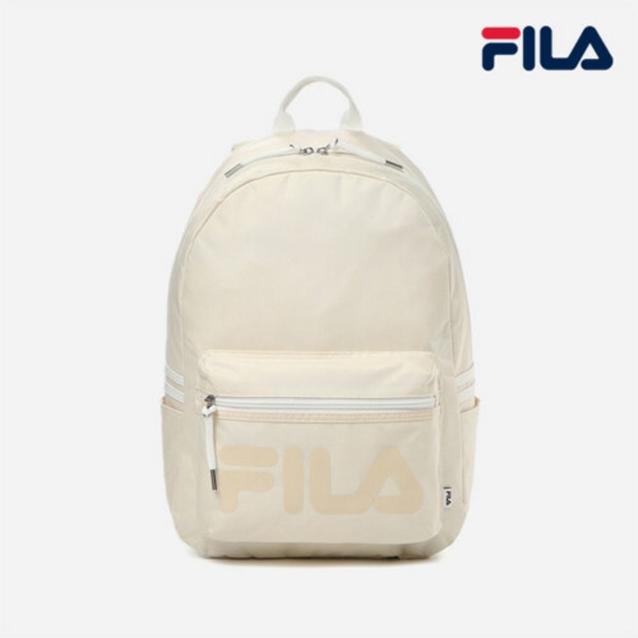 휠라 [공식] 코어 솔리드 백팩 가방 CREAM