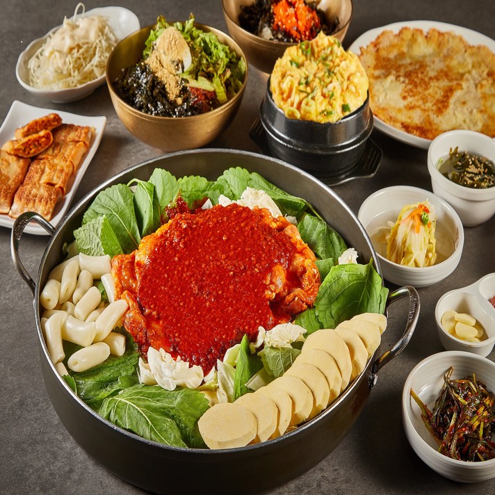 미슐랭 [맛집직배송] 오근내 닭갈비 밀키트 2인 세트, 2인분