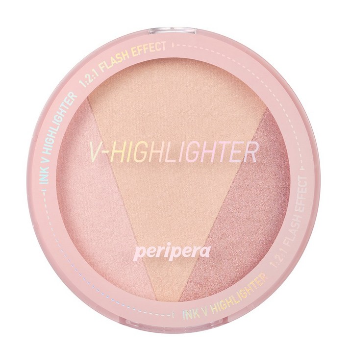페리페라 잉크 브이 하이라이터 8.3g, 핑크빔 + 베이지빔 + 영롱빔, 1개
