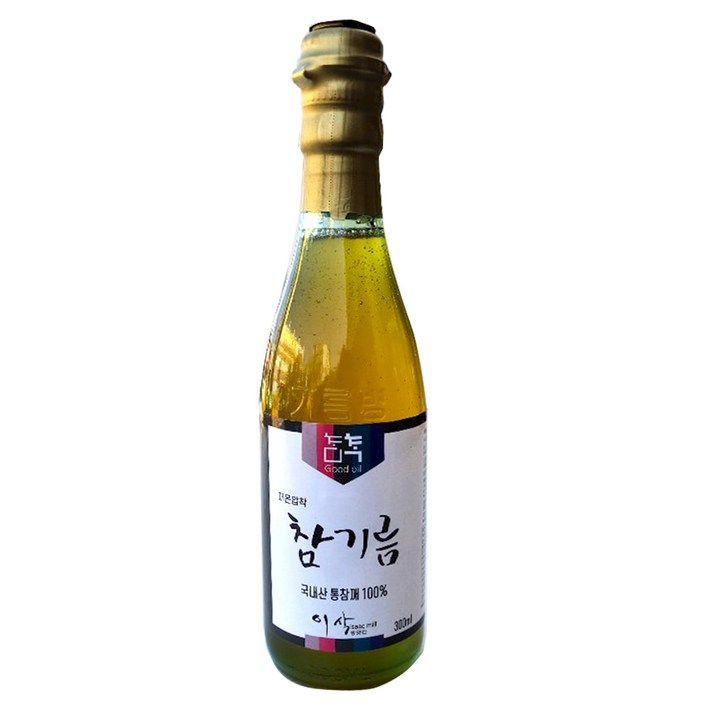 40년전통 이삭방앗간 저온압착 국산 300ml 참기름, 1병