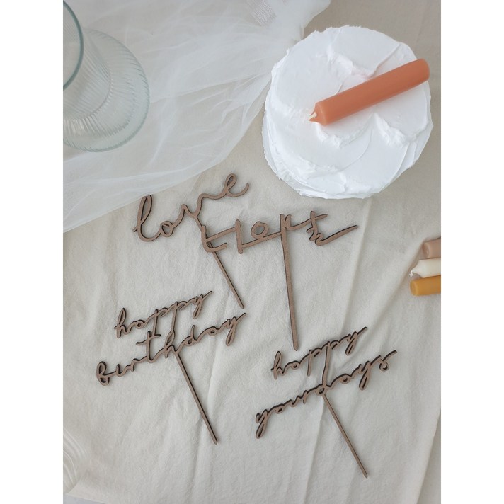 케이크토퍼 신생아50일 아기50일 셀프성장사진 50일촬영소품 백일, 해피벌스데이