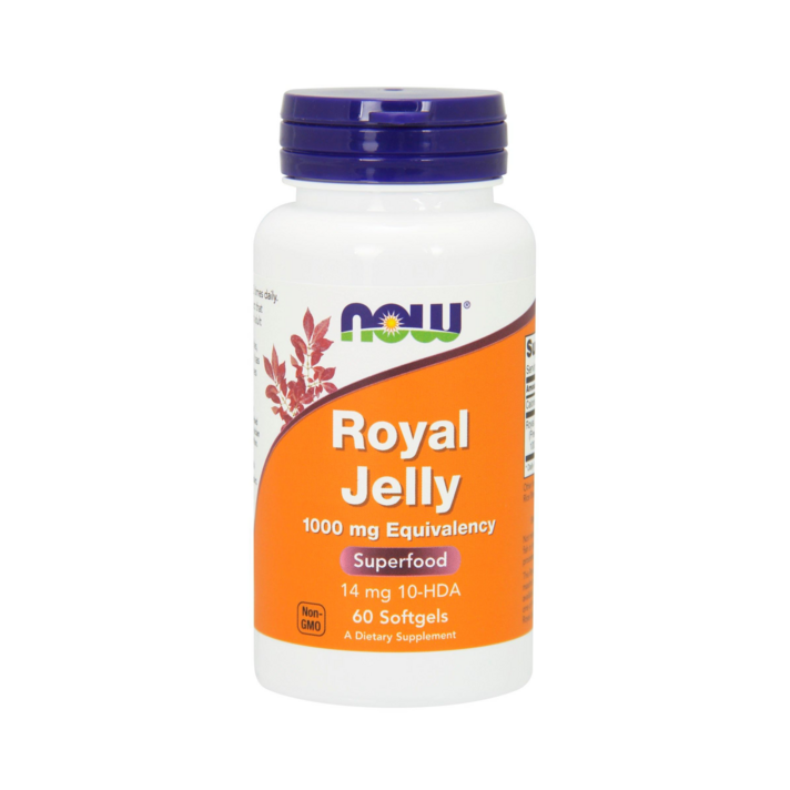 나우푸드 로얄 젤리 1000mg 소프트젤, 60개입, 1개