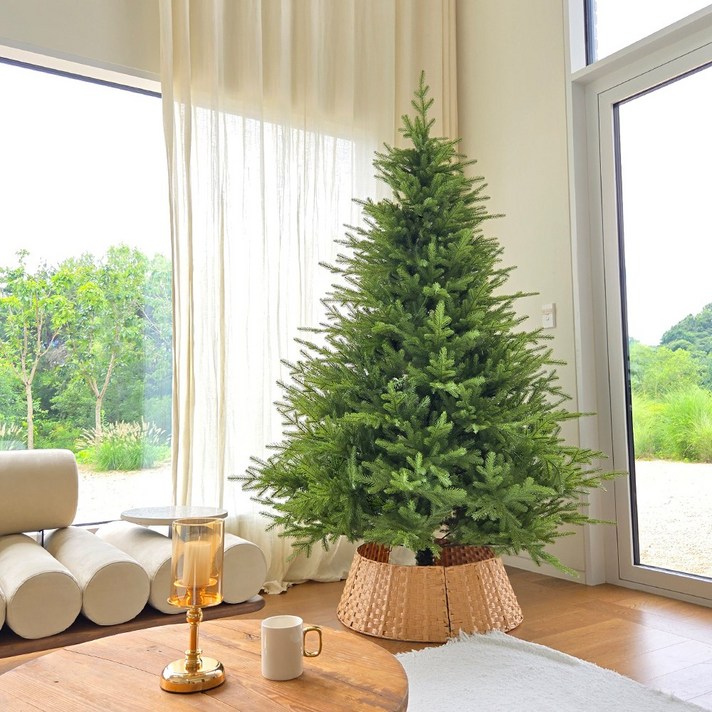 에버렐 PE100 프리미엄 크리스마스트리 호텔 라운지 북유럽 감성 트리, 트리