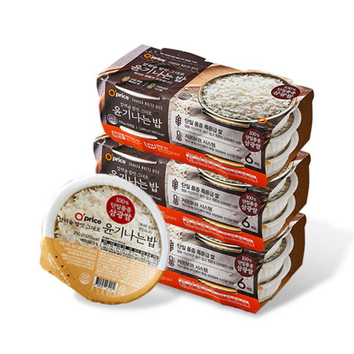 오프라이스 윤기나는 밥 210g, 18개