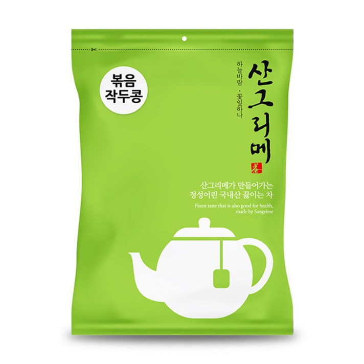  산그리메 국내산 볶은작두콩 500g 국산 작두콩깍지, 1개입, 1개 