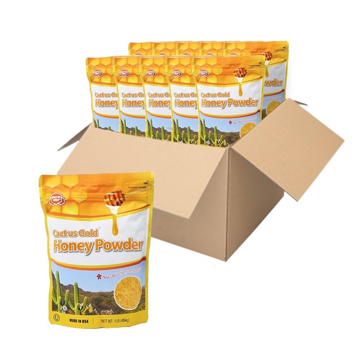 [미국직배송] 미국 아리조나 천연꿀가루 허니 파우더 10개x454g Arizona Honey Powder 454g