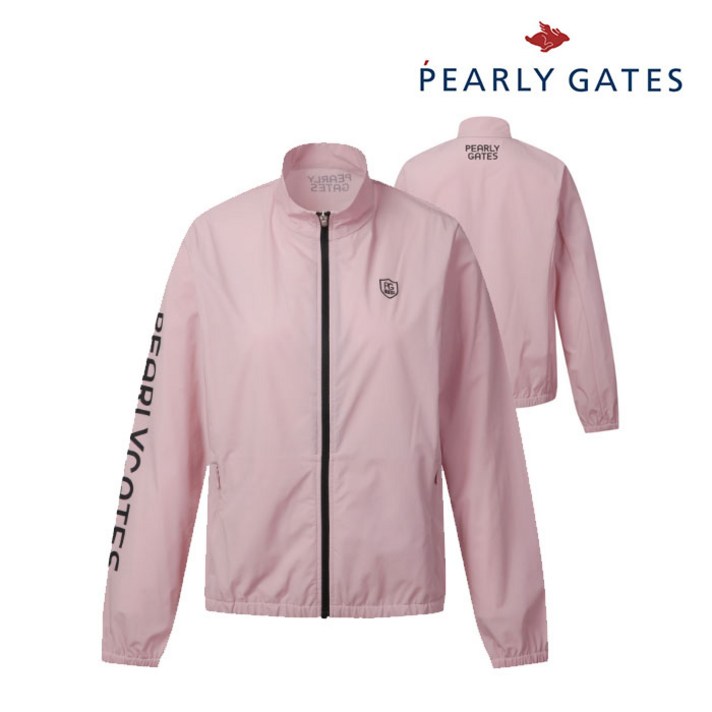파리게이츠 골프 pearlygatesgolf여성 하이넥 집업 점퍼 P522B3JP974_PK, 001, PK, 1개