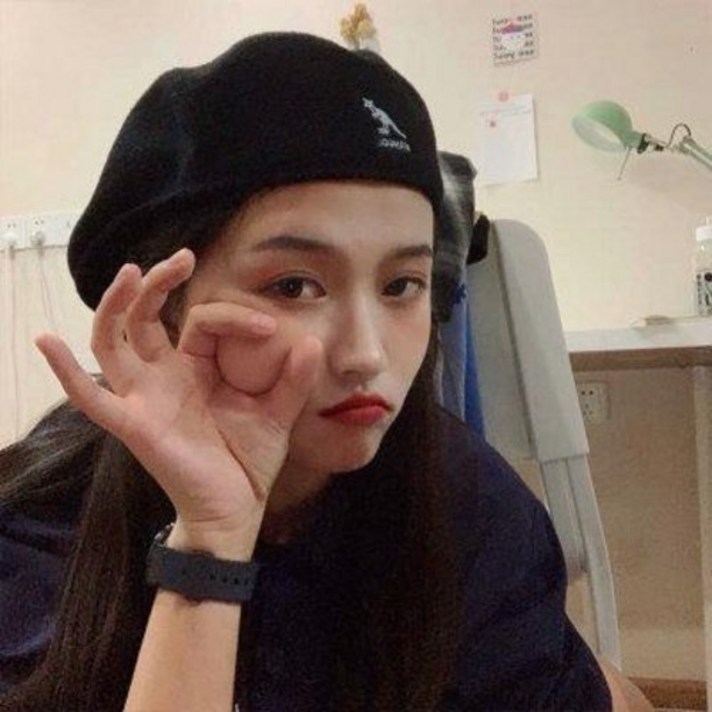 캉골 캥거루 베레 모자