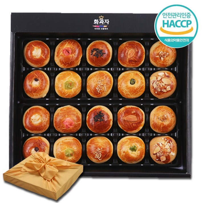 IONE 만쥬20구 고급선물세트 화과자 첫인사 상견례 추석선물 추석선물세트 명절선물, 1box